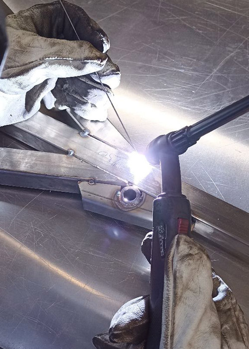 Precision TIG welding