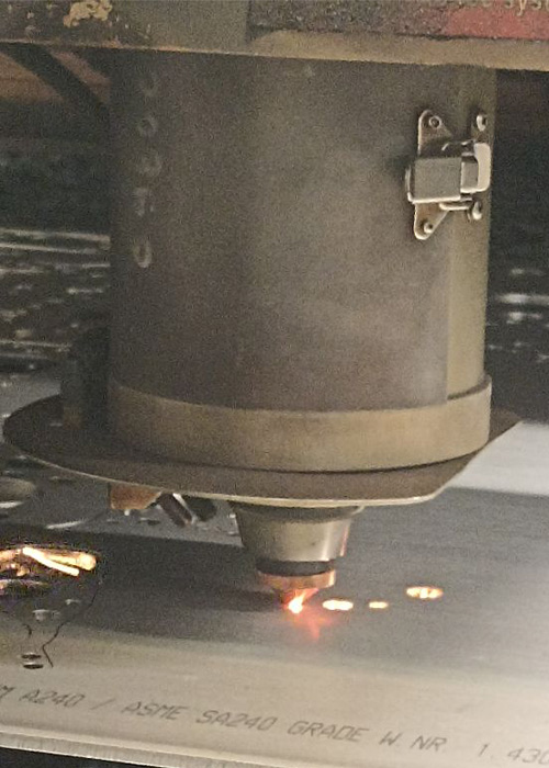 Precision laser cutting